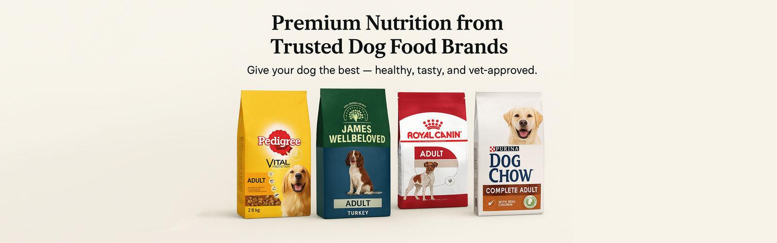 Premium Nutrition From Trusted Dog Food Brands