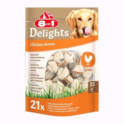 8in1 Delights Chew Bones - Chicken