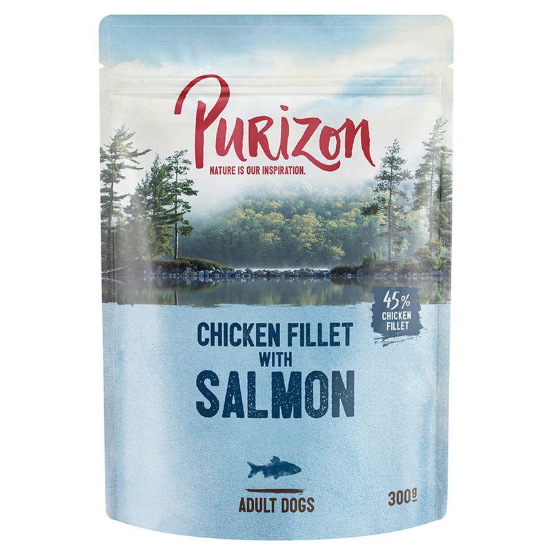 24 x 300g Purizon salmon Adult Wet Dog Food