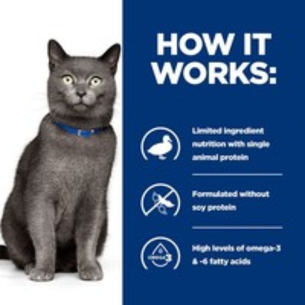 Hill's Prescription Diet DD Dry Food for Cats (Duck) 1.5kg