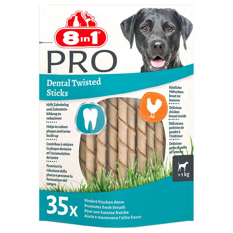 Twist sticks for dogs