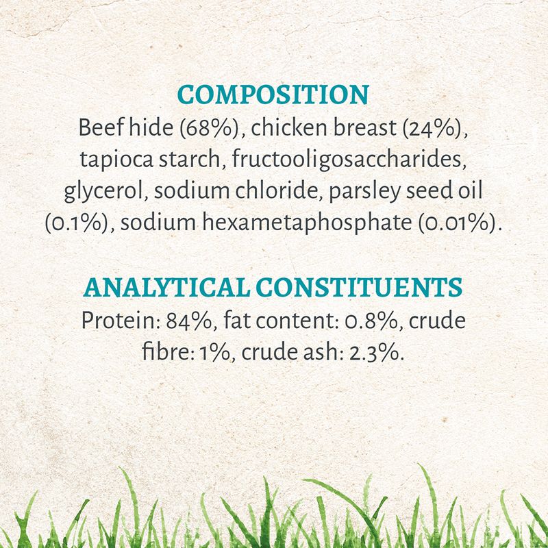 Long-lasting dental chew