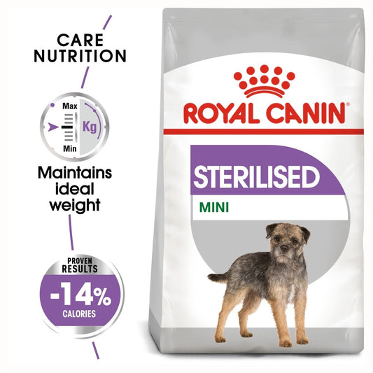 Royal Canin Mini Sterilised Care Dry Dog Food 3kg