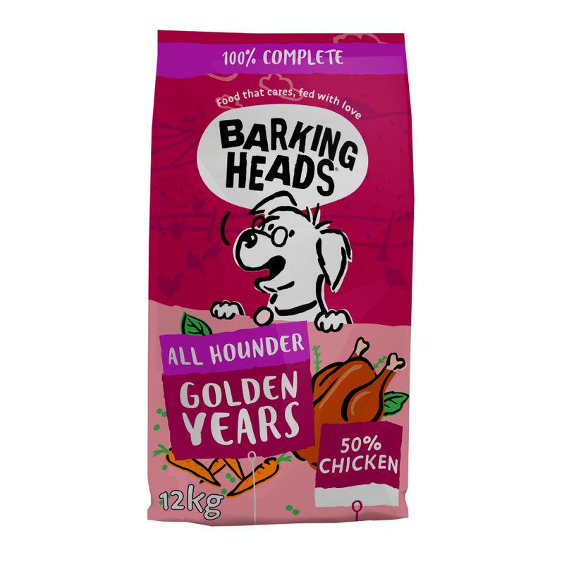 Golden Years dog kibble