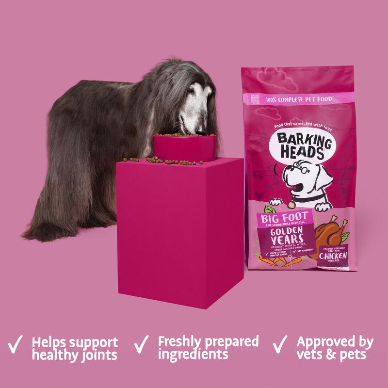 Big Foot dog food for seniors