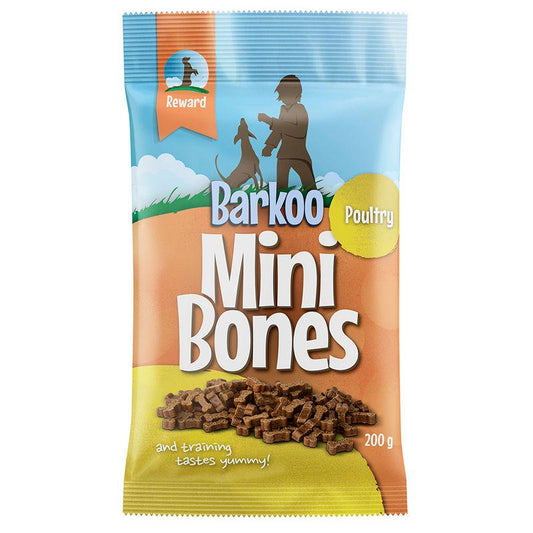 Barkoo Mini Bones 200g-Buggaz