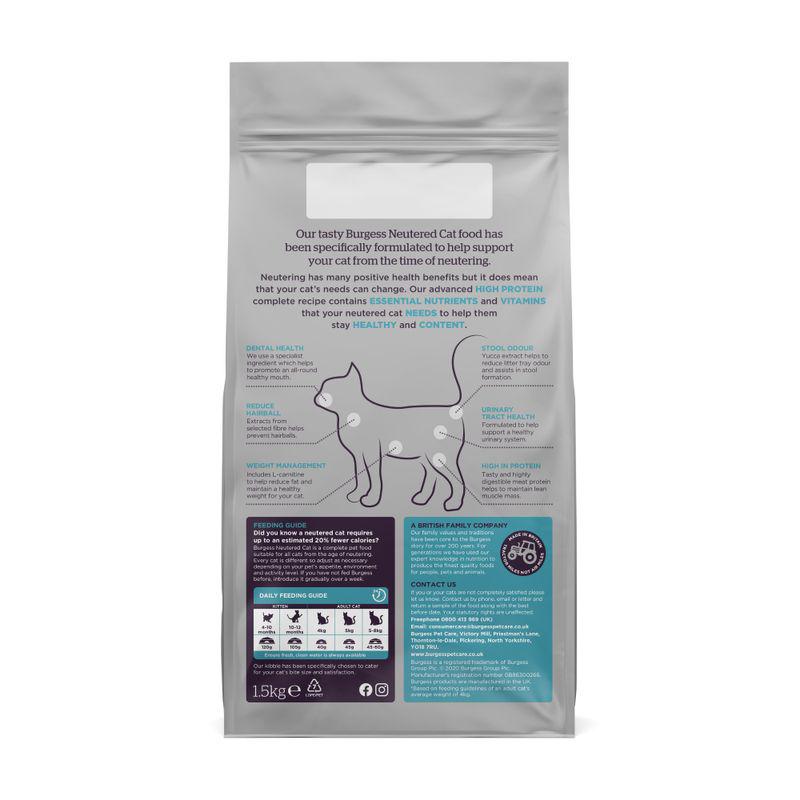 Burgess Cat with Chicken