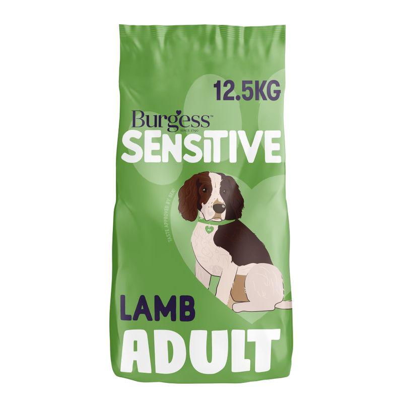 Gentle dog food with lamb