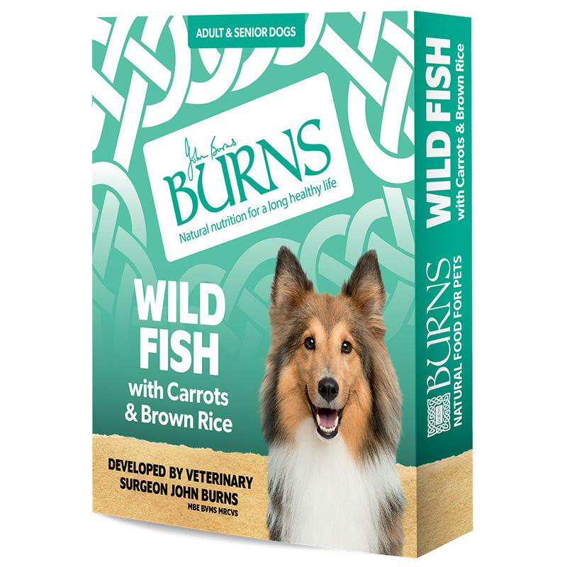 burns fish dog meal