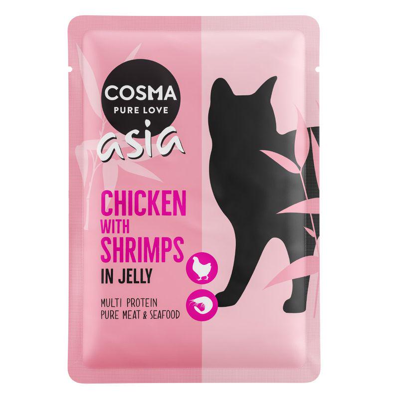 Wet cat food jelly pouches