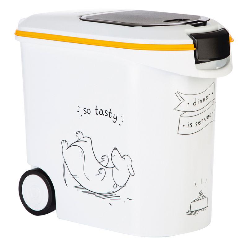 Dry food storage bin