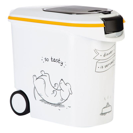 Dry food storage bin