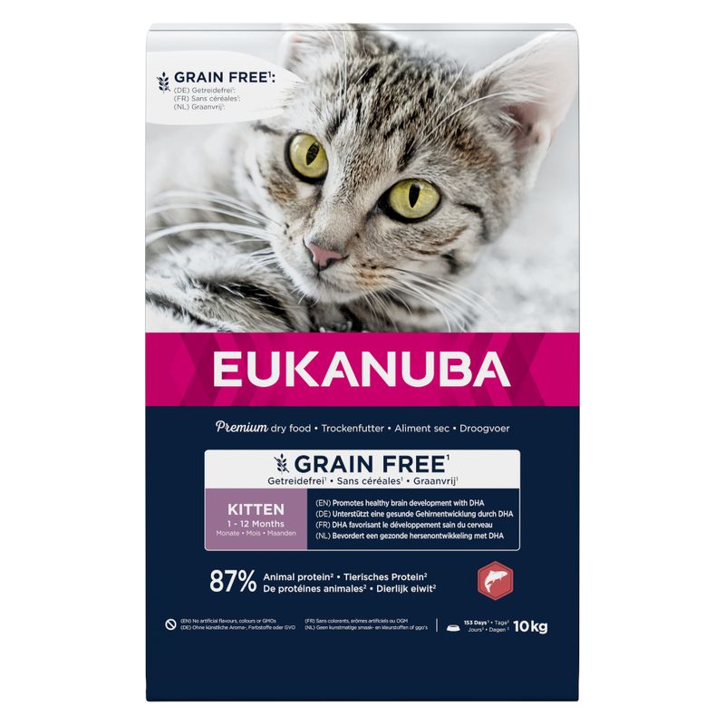 Nutrient-packed kitten kibble