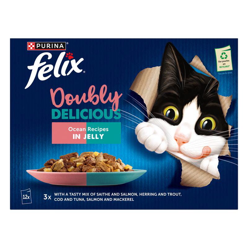 Felix As Good with a tasty mix saithe