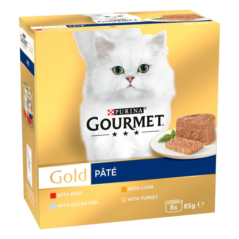 Gourmet Gold Pâté 48-pack front view