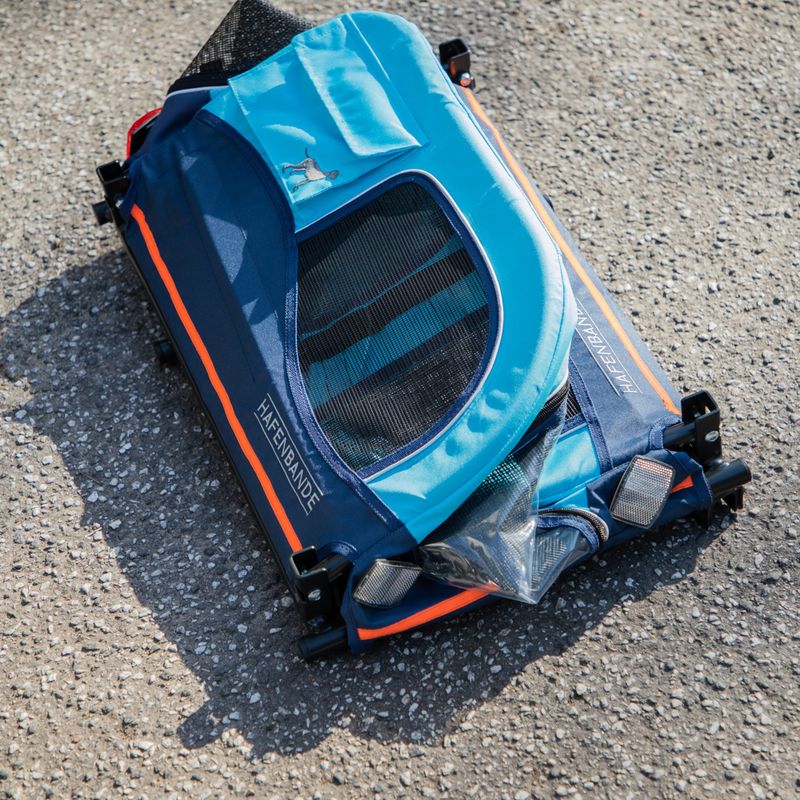 Foldable pet trailer