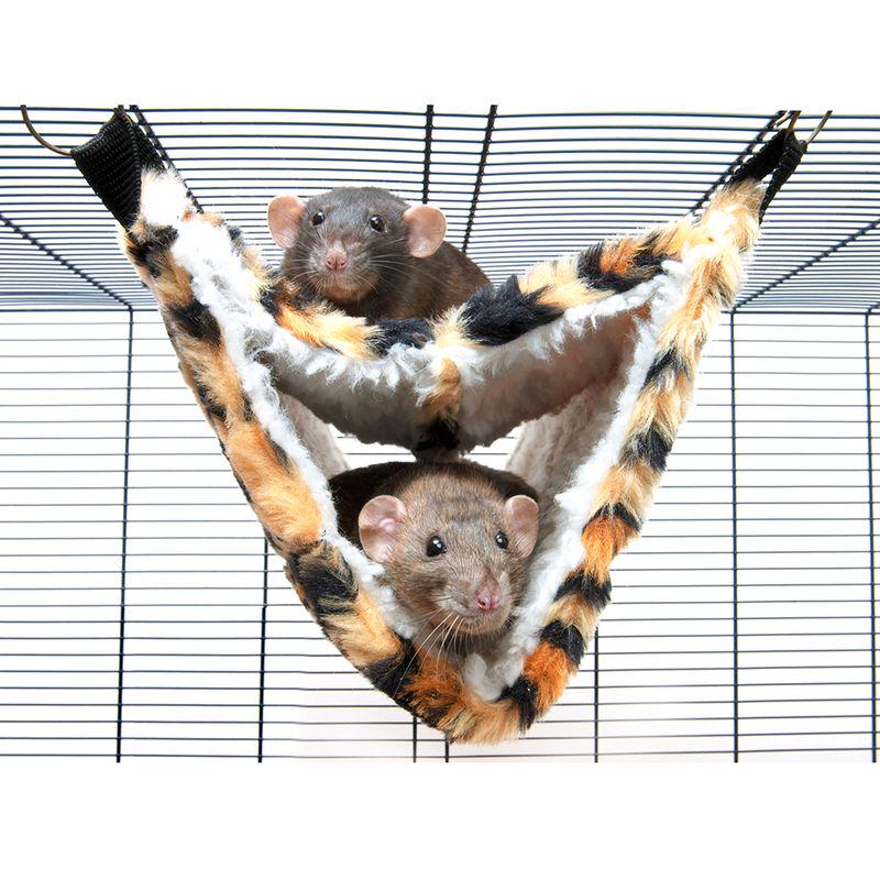 Plush pet hammock