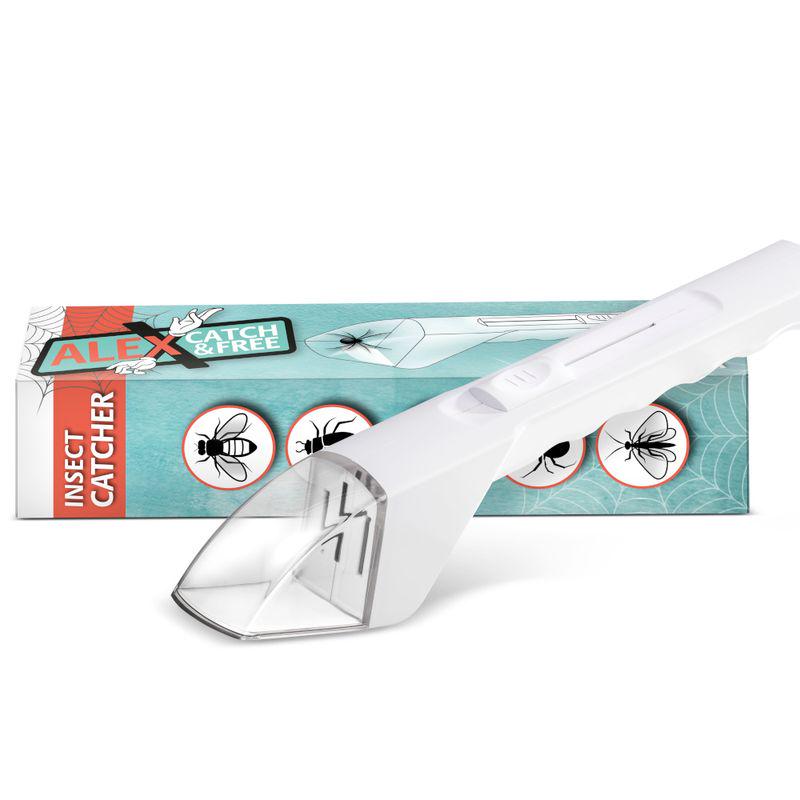 Catch and release bug grabber