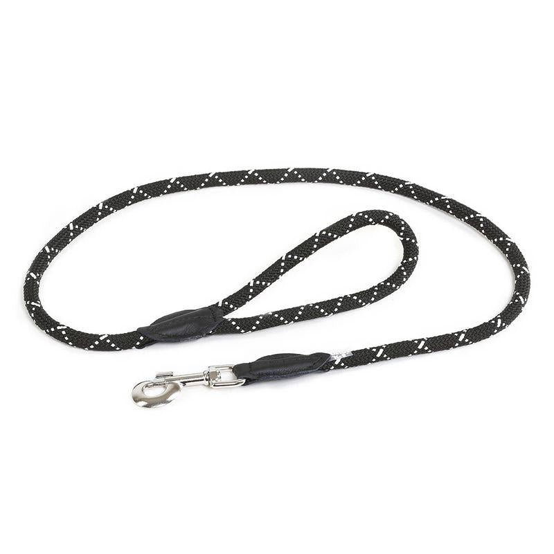 Adjustable rope leash
