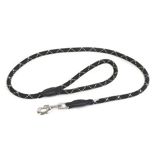 Adjustable rope leash
