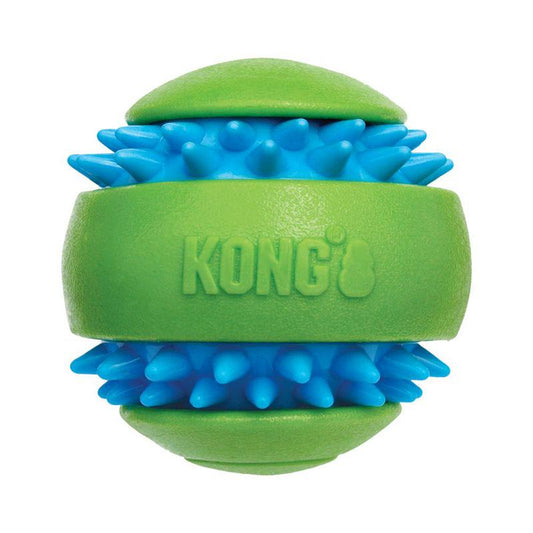 Textured dog chew ball