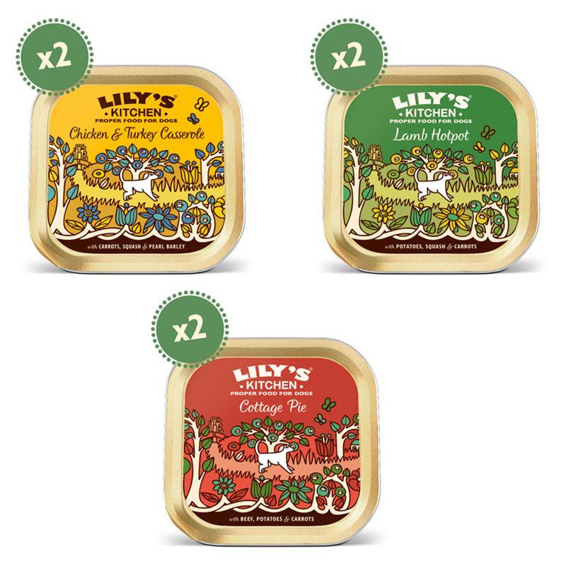 lilys dog trays pack