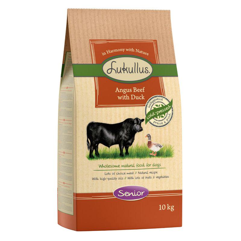 Lukullus Dry Dog Food Angus Beef with Duck