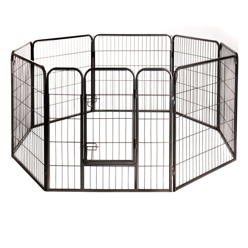 8-sided pet fence run