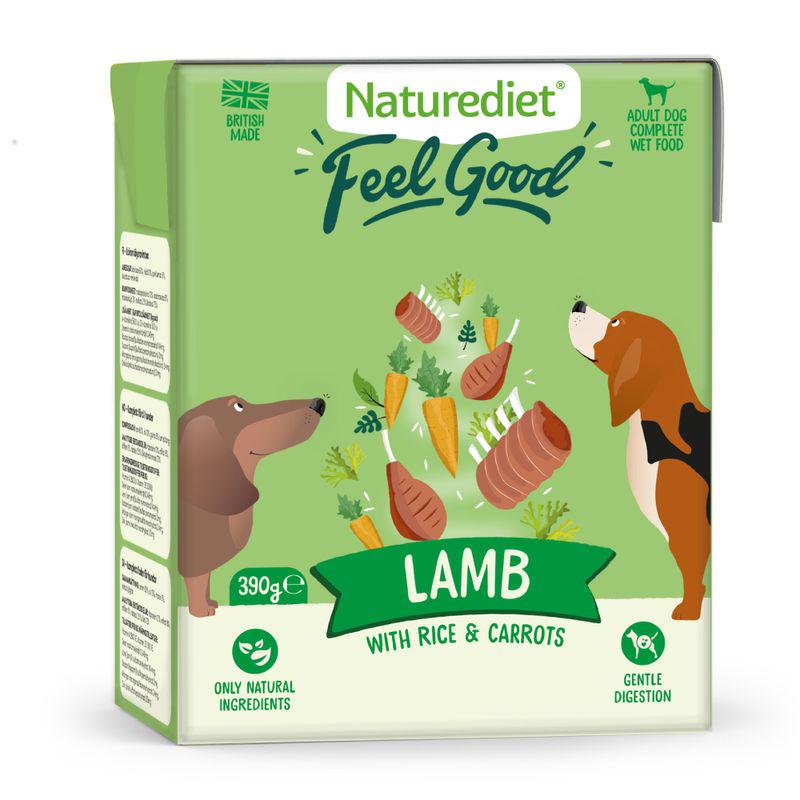 Adult dog food with lamb