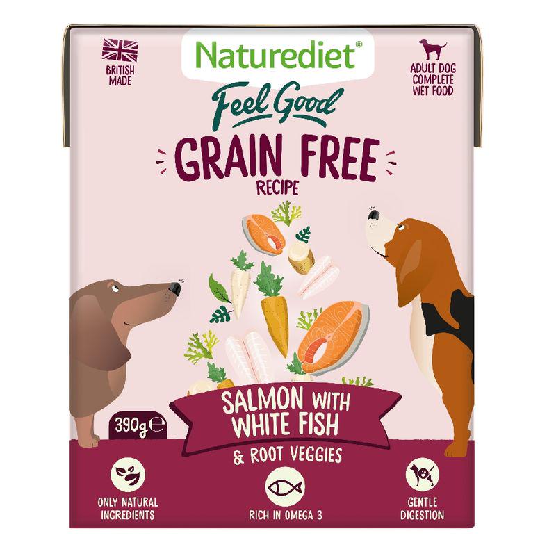 grain free salmon dog food