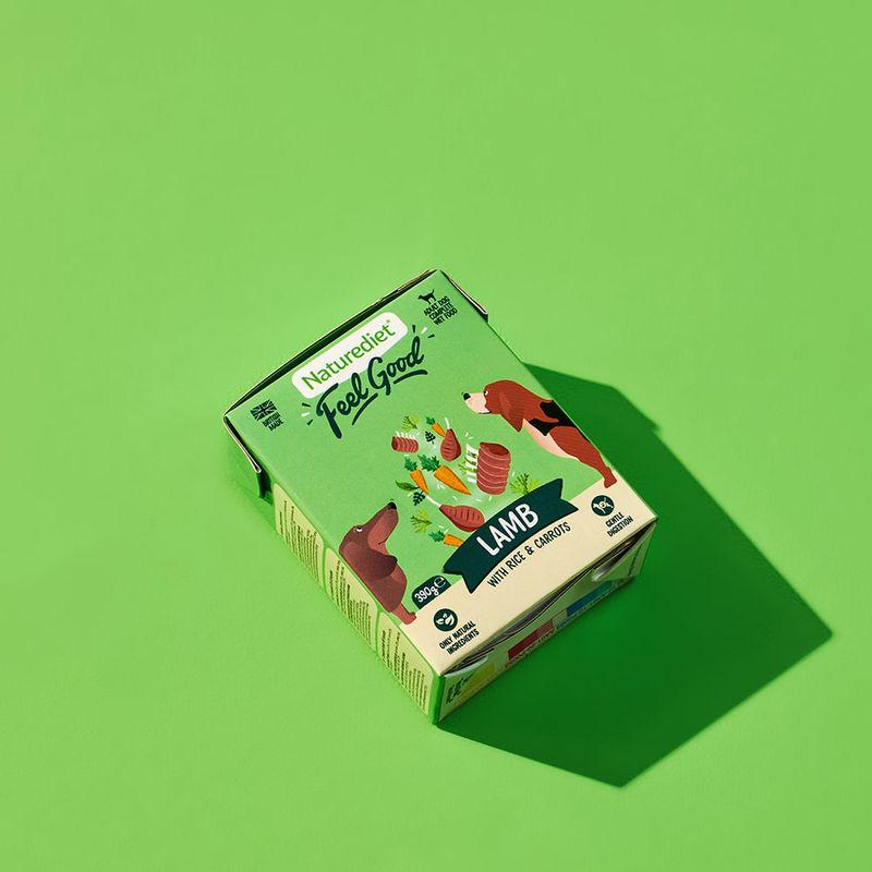 Naturediet lamb dog meal