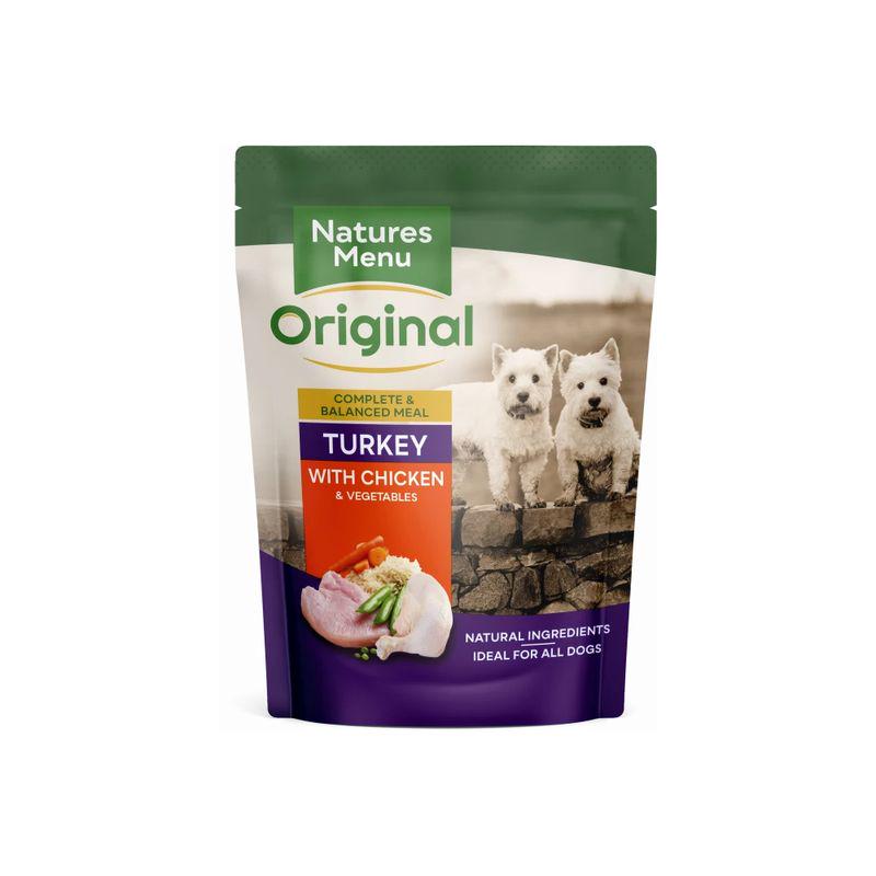 menu dog pouch variety