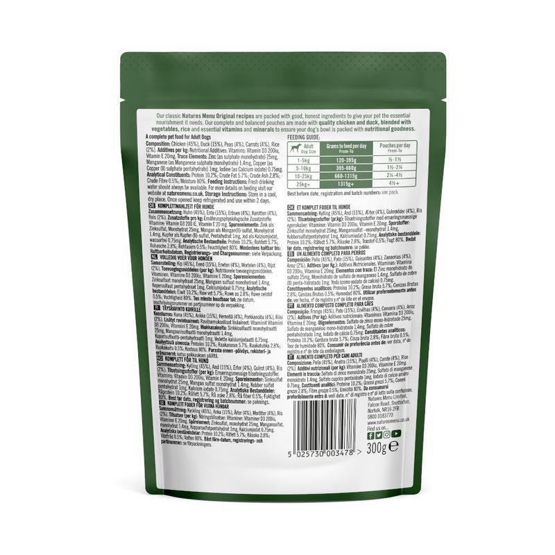 natures menu pouch pack