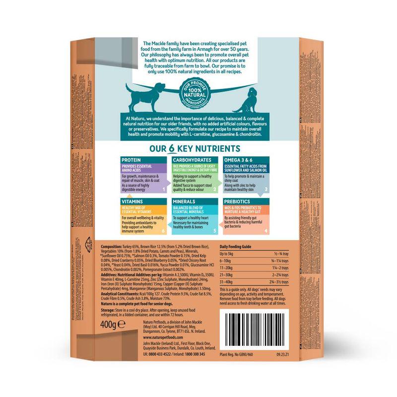 turkey rice vegetables dog