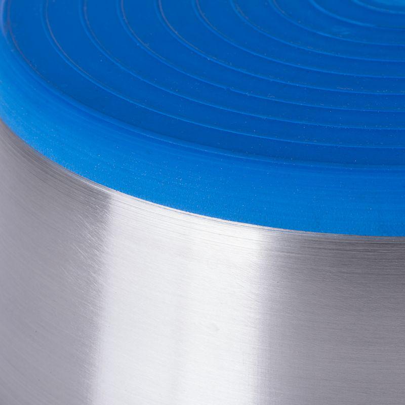 Shiny metal pet bowl