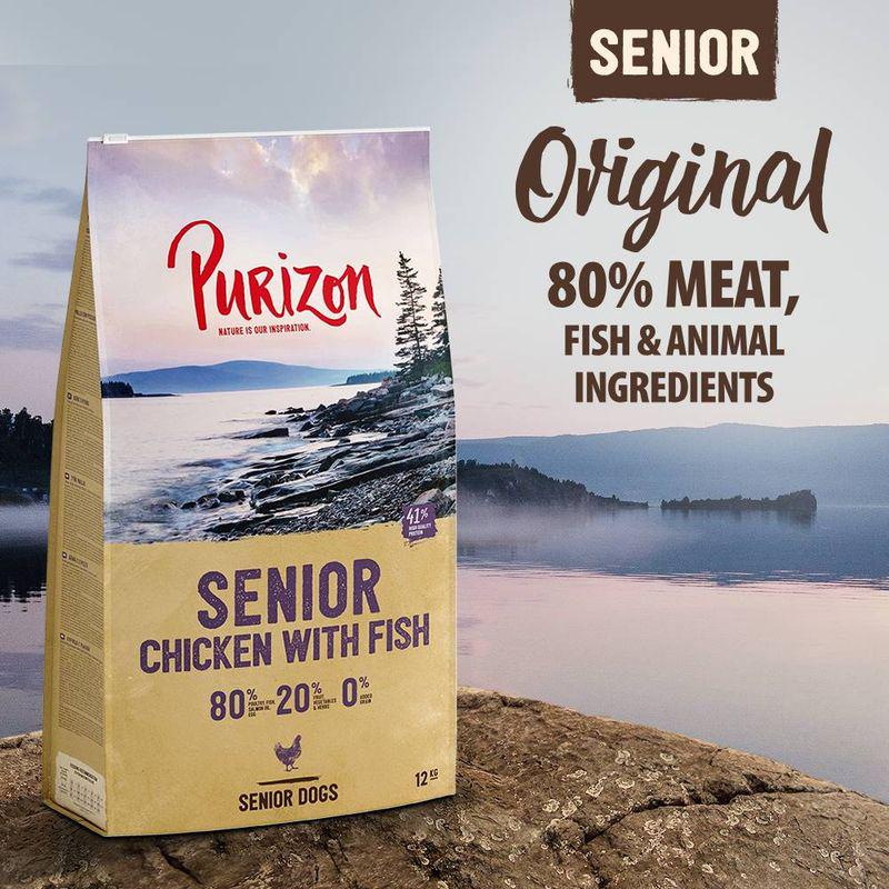 Purizon Senior Chicken with Fish Grain-free