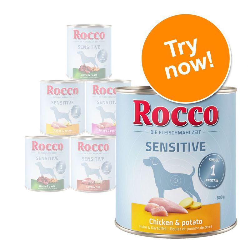 Rocco dog food variety pack