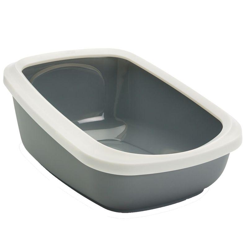 Deep-edge litter tray