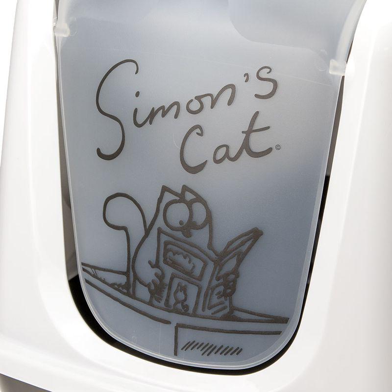 Plastic hooded litter tray