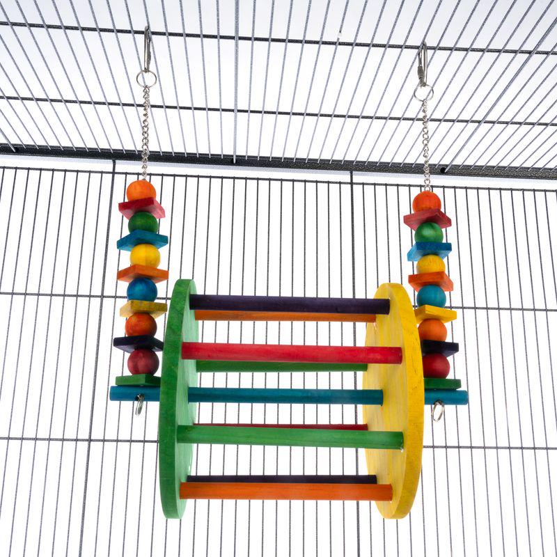 Colorful cage toy