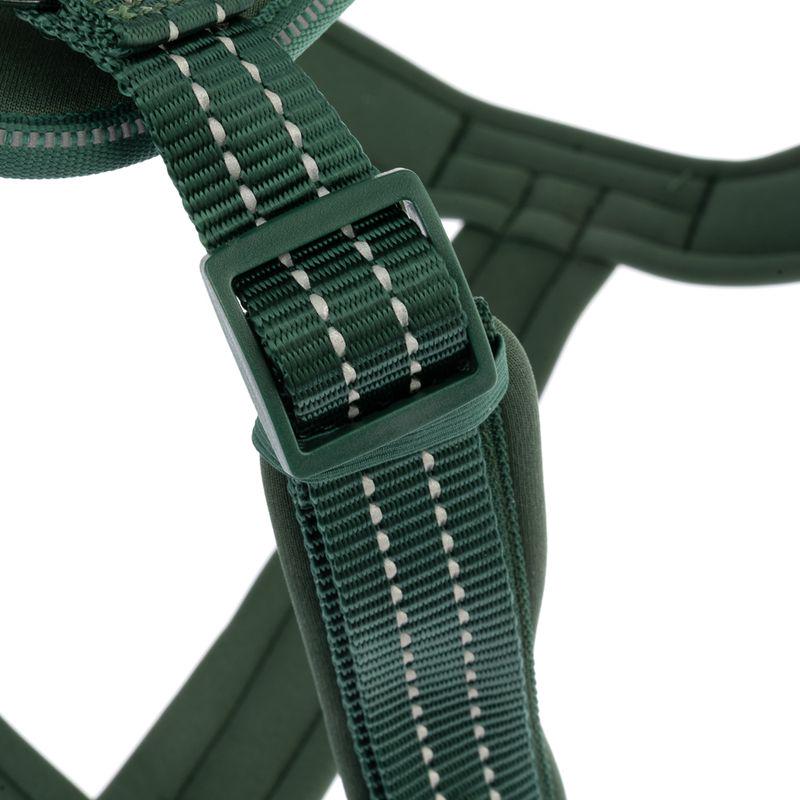 Dog chest harness green