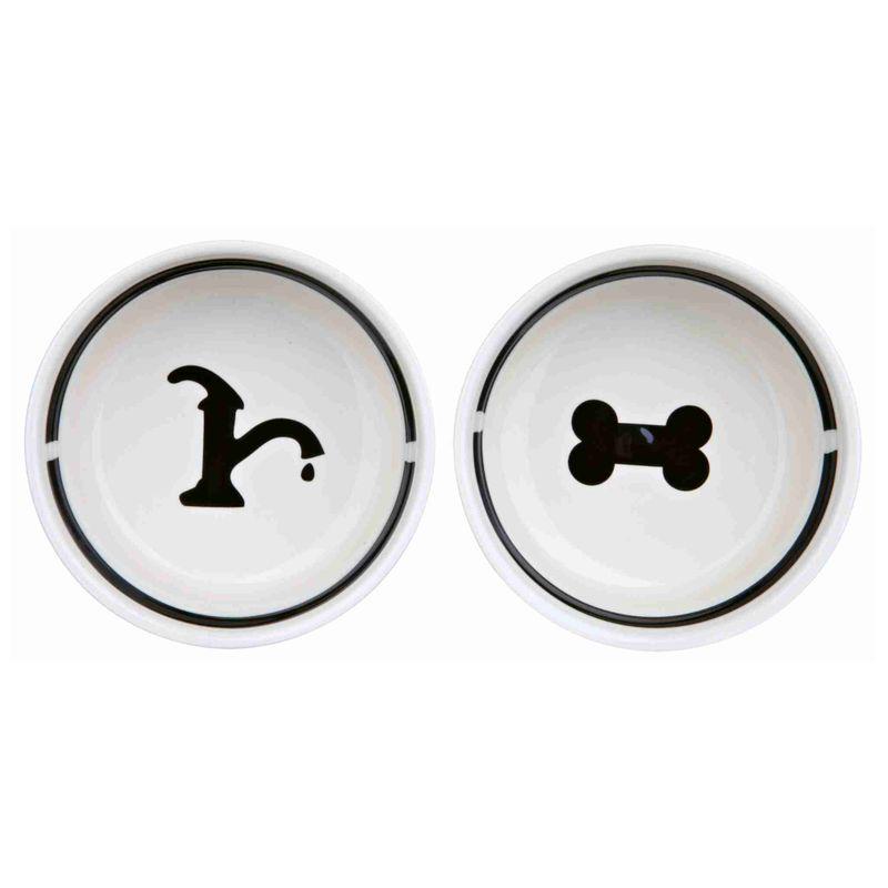 Trixie eat on feet set