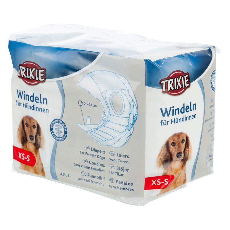 Heat cycle dog nappies