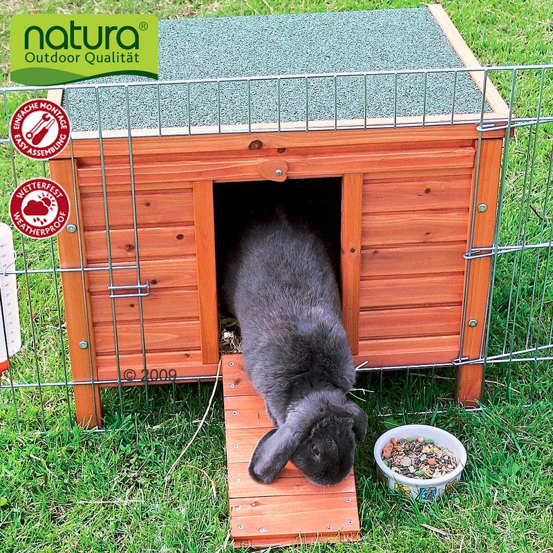 Weatherproof rabbit hutch design