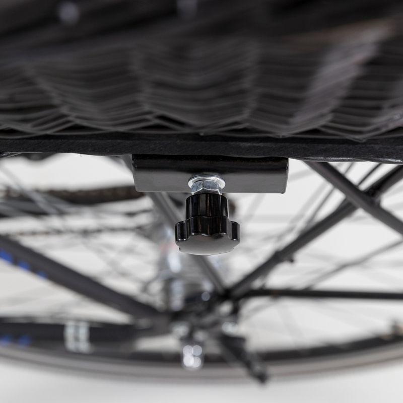 Safe cycling dog basket