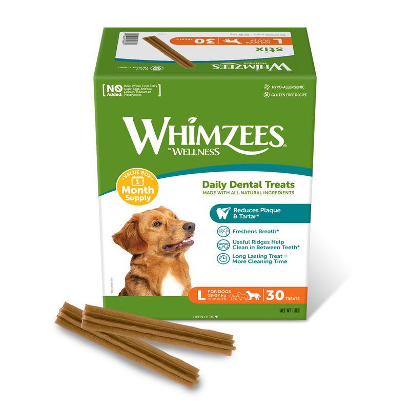 Whimzees long-lasting chews