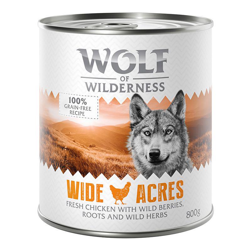 Wolf dog food 800g cans