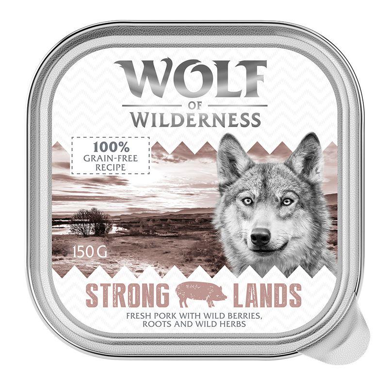 Wolf dog food 6 x 150g"