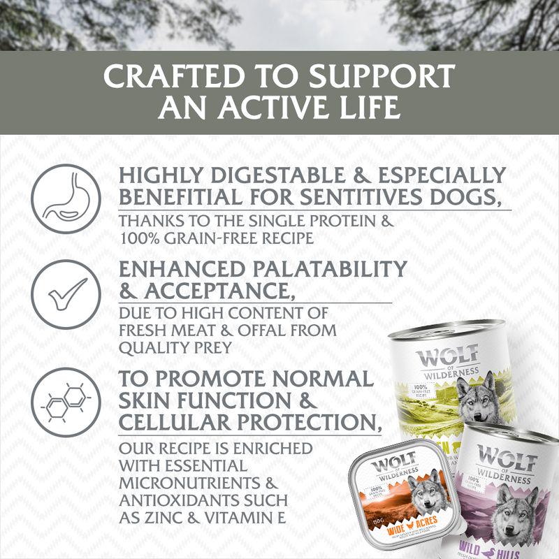 Wilderness wet food for dogs