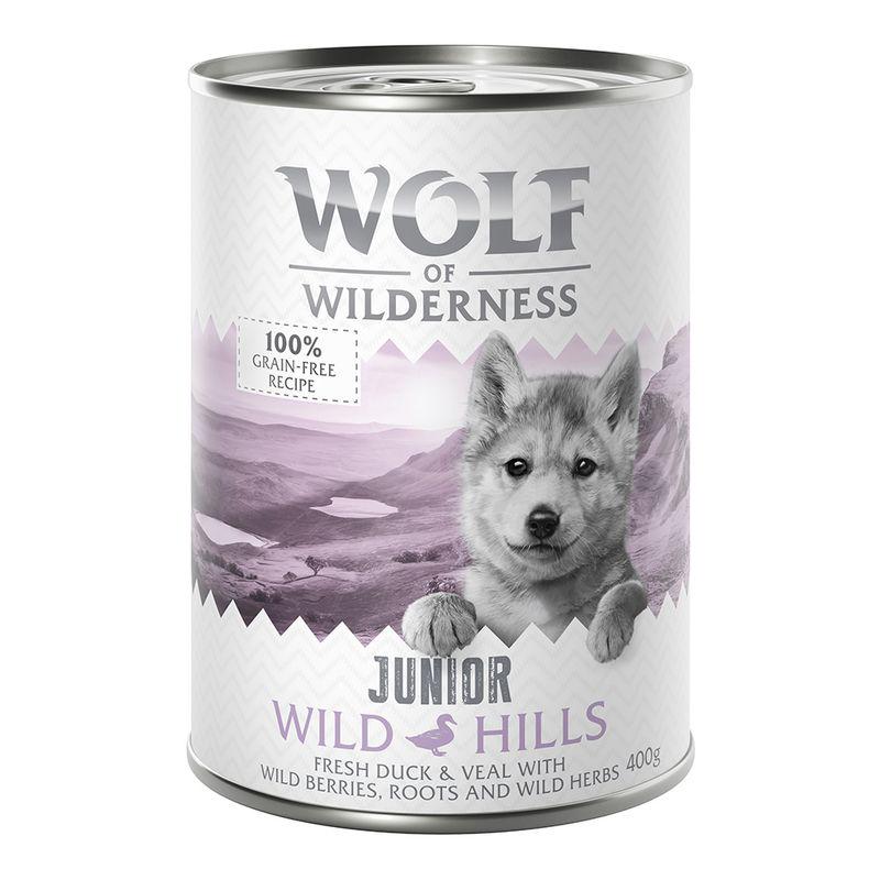 Wolf of Wilderness puppy tins